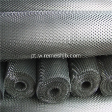 Malha expandida Coted galvanizada / PVC do metal para cercar